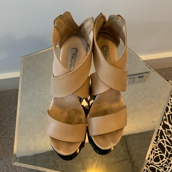Authentic Diane von Furstenberg wedges - Picture 2 of 5